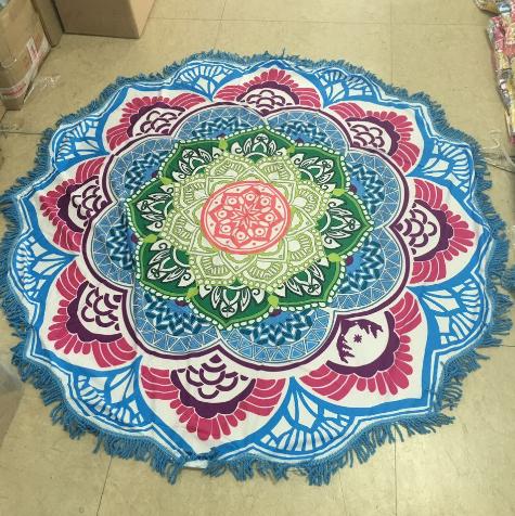 Boho Lotus Tapestry