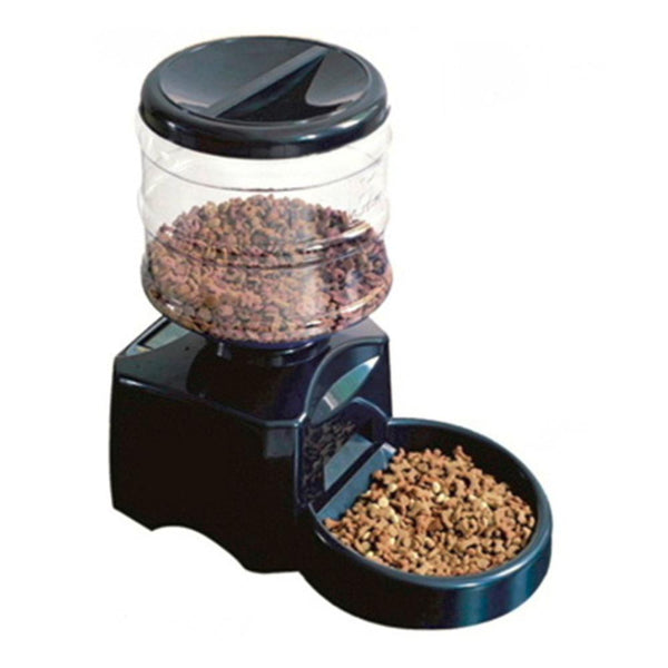 Automatic Pet Feeder With Voice Message Recording