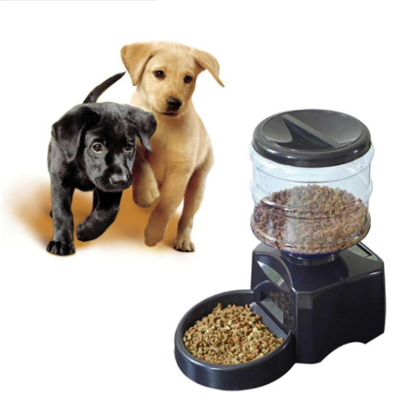 Automatic Pet Feeder With Voice Message Recording