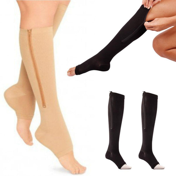 Open Toe Compression Socks