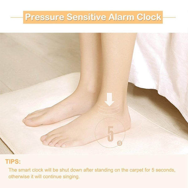 Alarm Clock with Pressure Sensors
