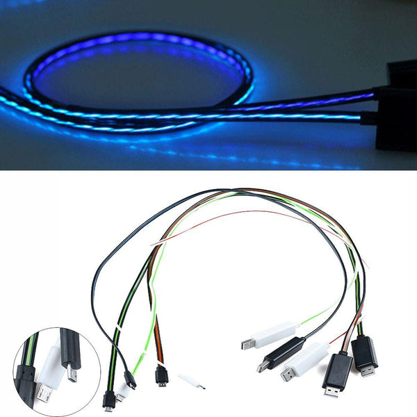 Charger Cable Glowing Flow