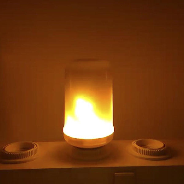 LED Flame Effect Light Bulb Lamp