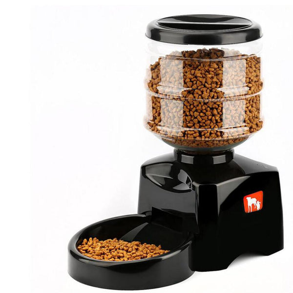 Automatic Pet Feeder With Voice Message Recording