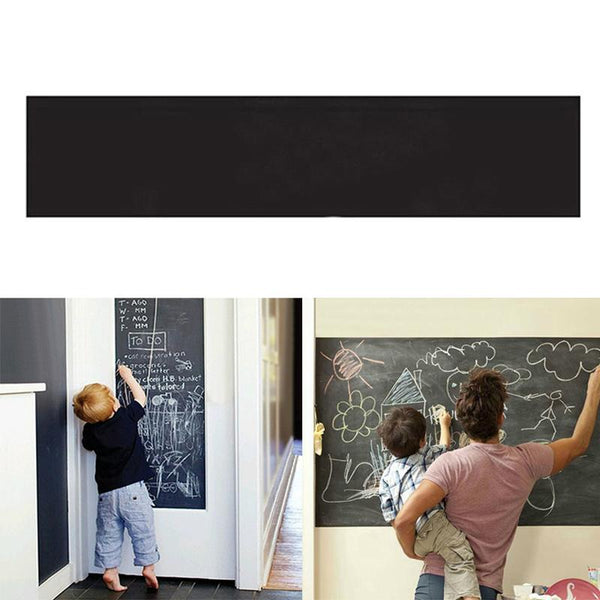 Creative Blackboard Wall Stickers With Chalks