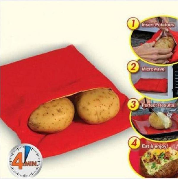 Reusable Microwaveable Baked Potato Bag