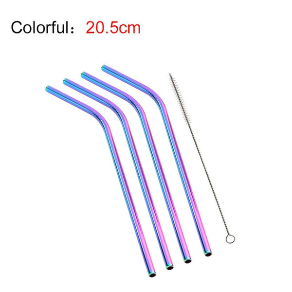 Stainless Steel Straw Set