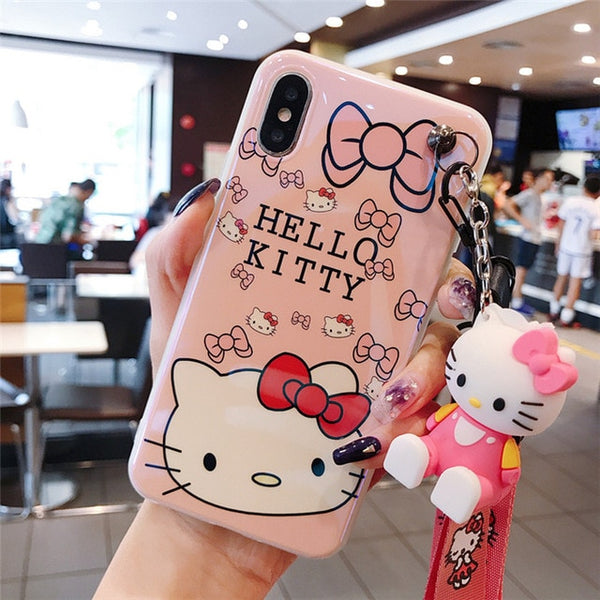 Hello Kitty Case For iPhone XS XR XS MAX