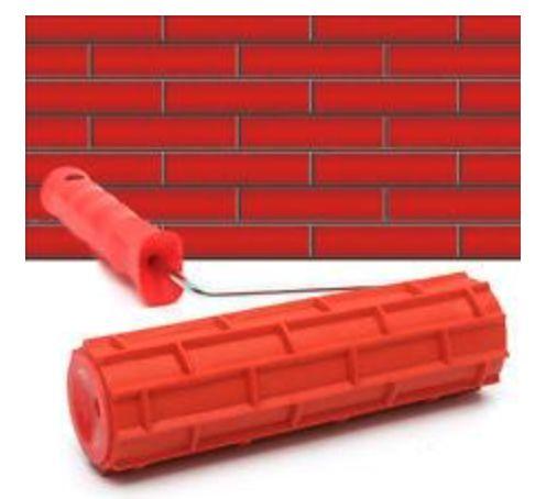 3D Rubber Wall Painting Roller