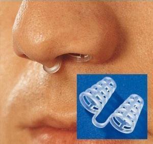 Anti-snoring nose clip